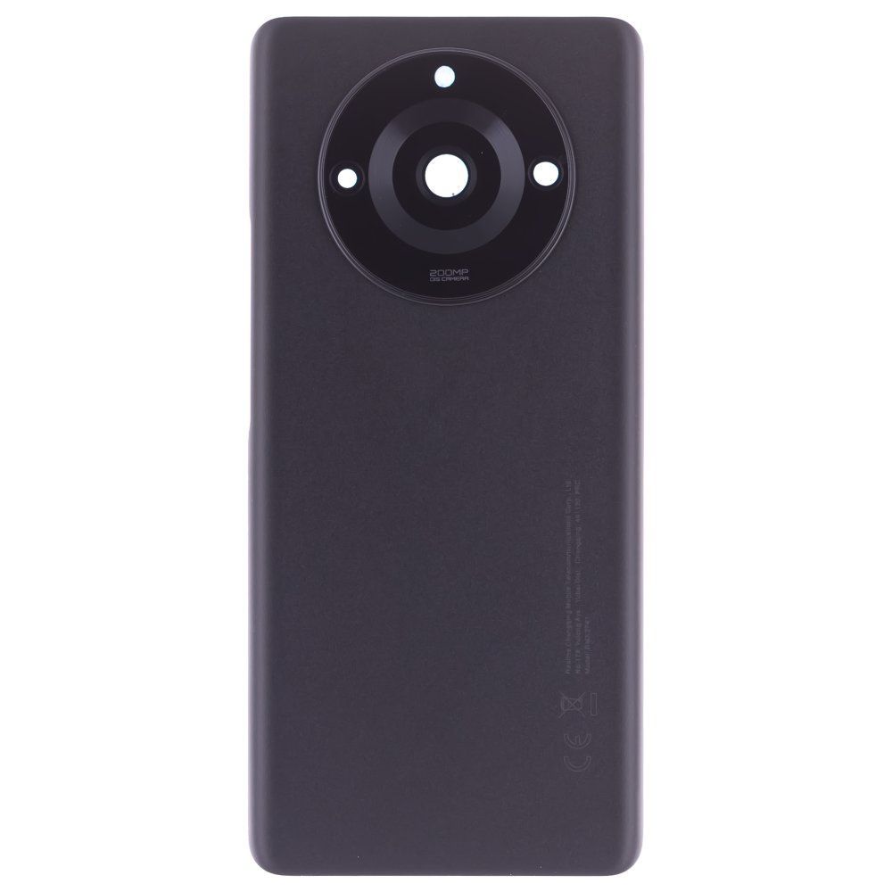 Задняя крышка для Realme 11 Pro+ 5G (RMX3741) (черный) (в сборе со стеклом камеры)