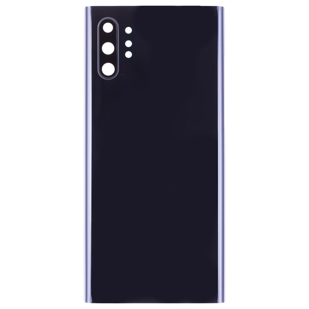 Задняя крышка для Samsung N975 Galaxy Note 10+ / N976 Galaxy Note 10+ 5G (черный) (в сборе со стеклом камеры)