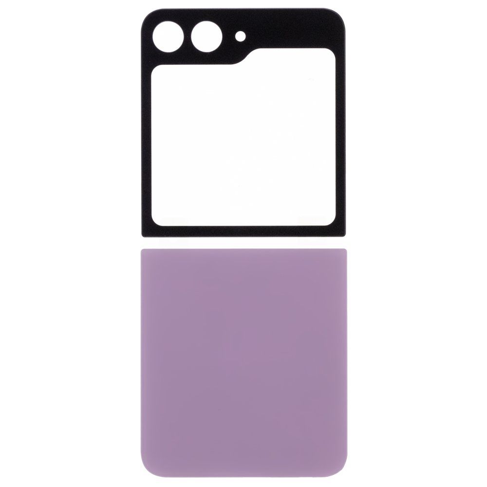 Задняя крышка для Samsung F731 Galaxy Z Flip 5 (фиолетовый) (комплект)