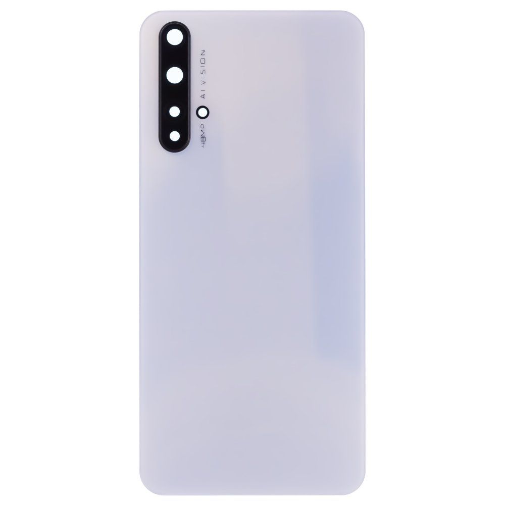 Задняя крышка для Huawei Honor 20 (YAL-L21) (белый) (в сборе со стеклом камеры)