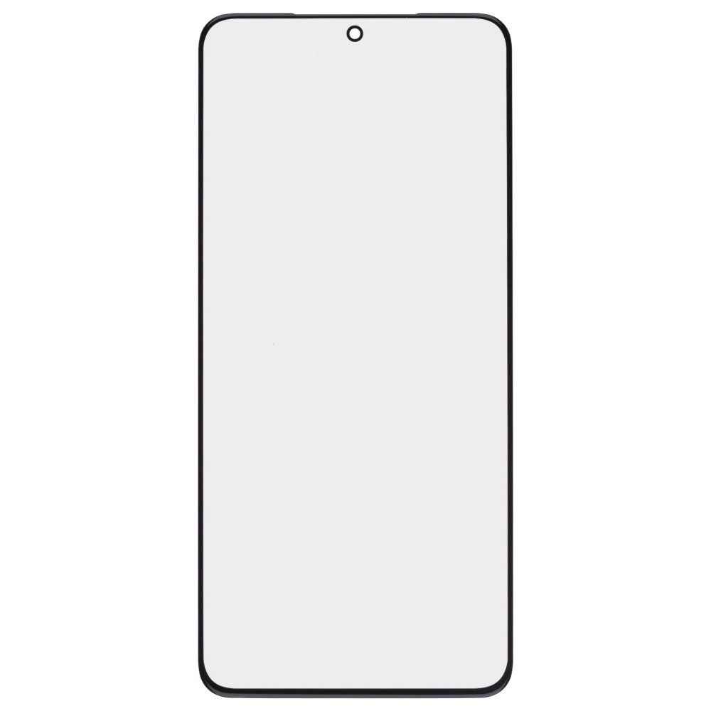 Стекло модуля для Samsung G991 Galaxy S21 + OCA (черный)
