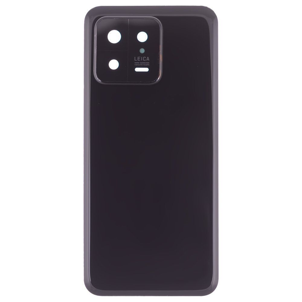 Задняя крышка для Xiaomi 13 (2211133G) (черный) (в сборе со стеклом камеры)