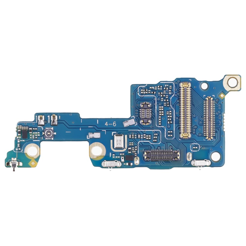 Нижняя плата для Realme 11 Pro 5G (RMX3771) / 11 Pro+ 5G (RMX3741) с комп. + разъем SIM + микрофон