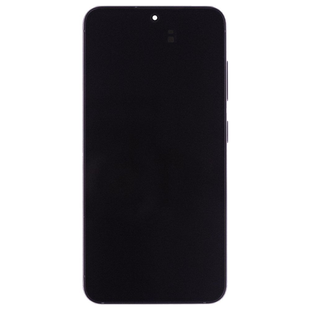 Дисплей для Samsung S911 Galaxy S23 + тачскрин (черный) (в рамке) (ORIG100) (возможен дефект ЛКП)