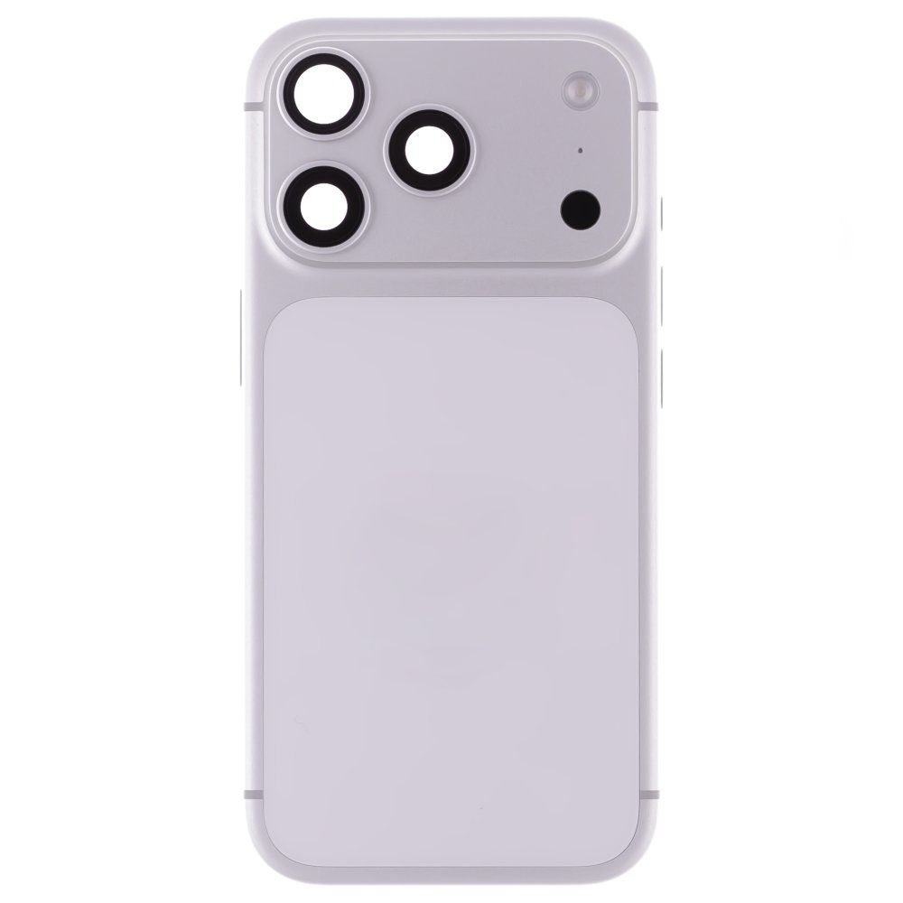 Корпус для Apple iPhone 17 Pro (eSIM) (белый) (в сборе) (ORIG100) (Снятый) (возможен дефект ЛКП)