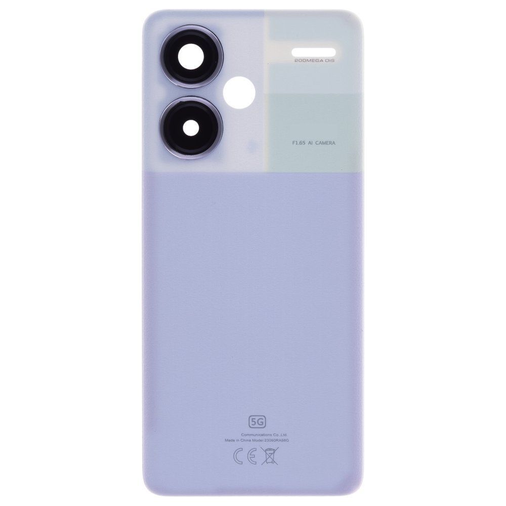 Задняя крышка для Xiaomi Redmi Note 13 Pro+ 5G (23090RA98C) (фиолетовый) (в сборе со стеклом камеры)