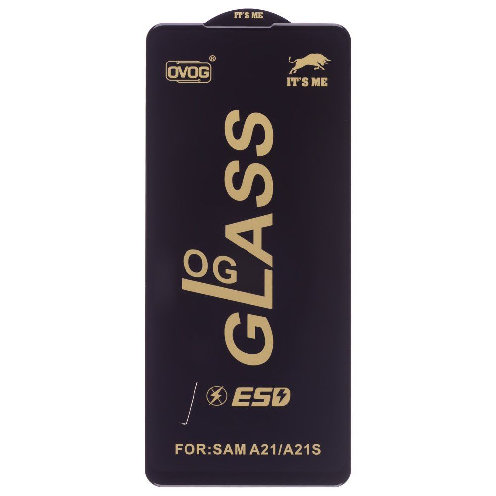 Защитное стекло OG Glass для Samsung A215 Galaxy A21 / A217 Galaxy A21s (черный)