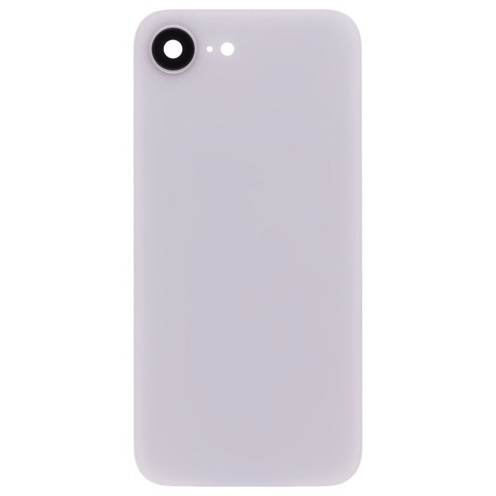 Задняя крышка для Apple iPhone 16E (белый) (в сборе со стеклом камеры) (Premium)