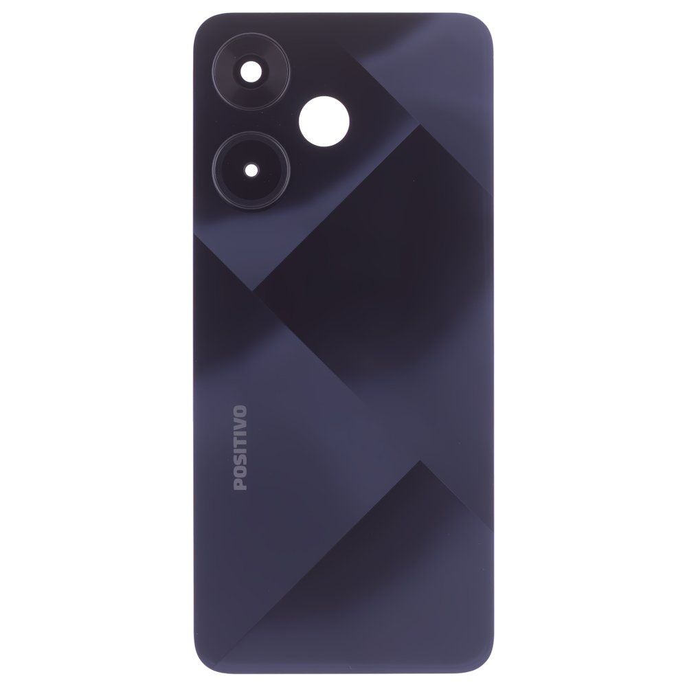 Задняя крышка для Infinix Hot 30i (X669) (черный) (в сборе со стеклом камеры)