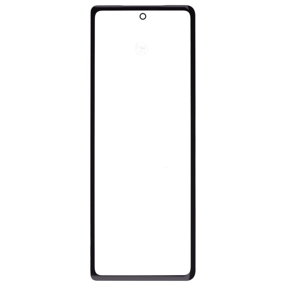 Стекло модуля для Samsung F916 Galaxy Z Fold 2 + OCA (черный)