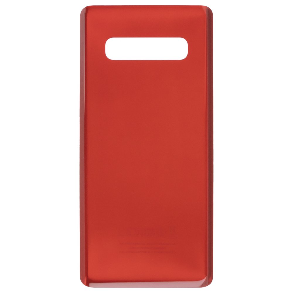 Задняя крышка для Samsung G975 Galaxy S10+ (красный)