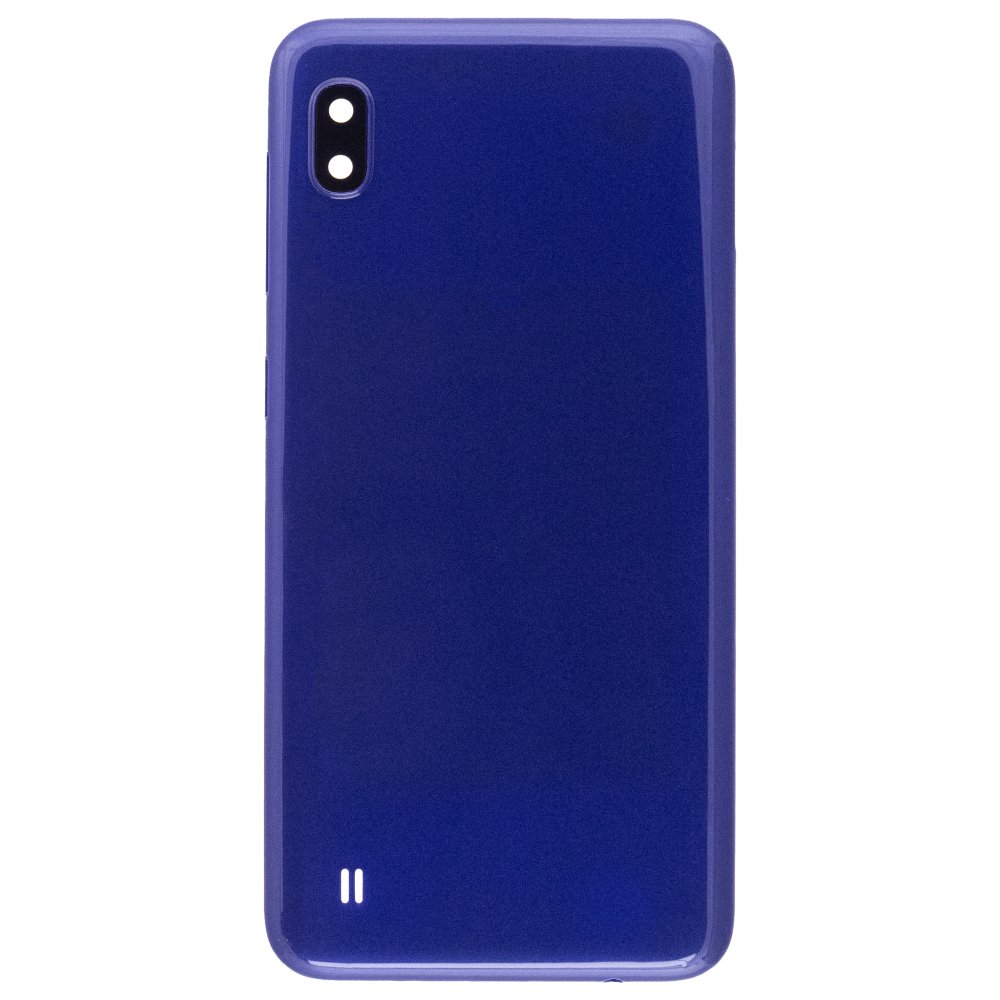 Задняя крышка для Samsung A105 Galaxy A10 (синий) (в сборе со стеклом камеры)
