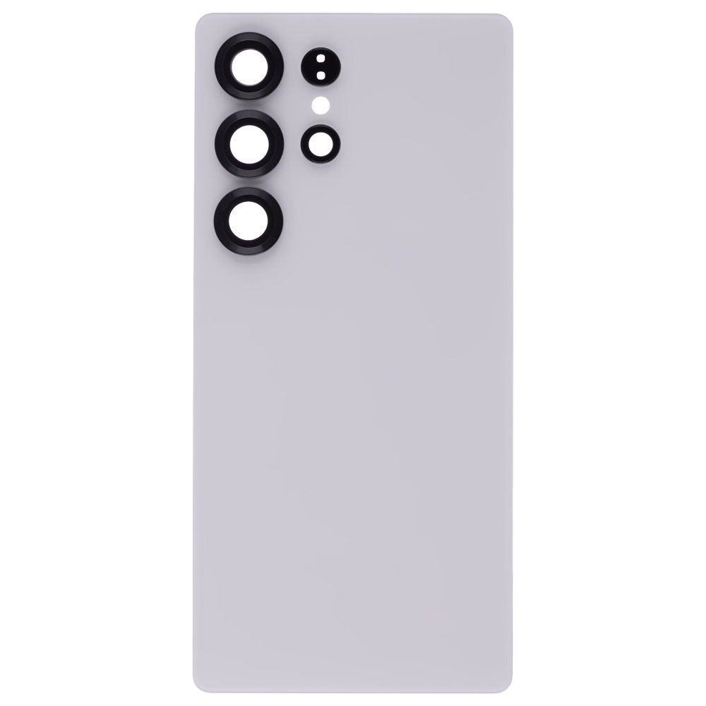 Задняя крышка для Samsung S938 Galaxy S25 Ultra (серебристый) (в сборе со стеклом камеры)