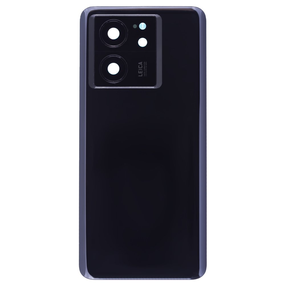 Задняя крышка для Xiaomi 13T (2306EPN60G) / 13T Pro (23078PND5G) (черный) (в сборе со стеклом камеры)