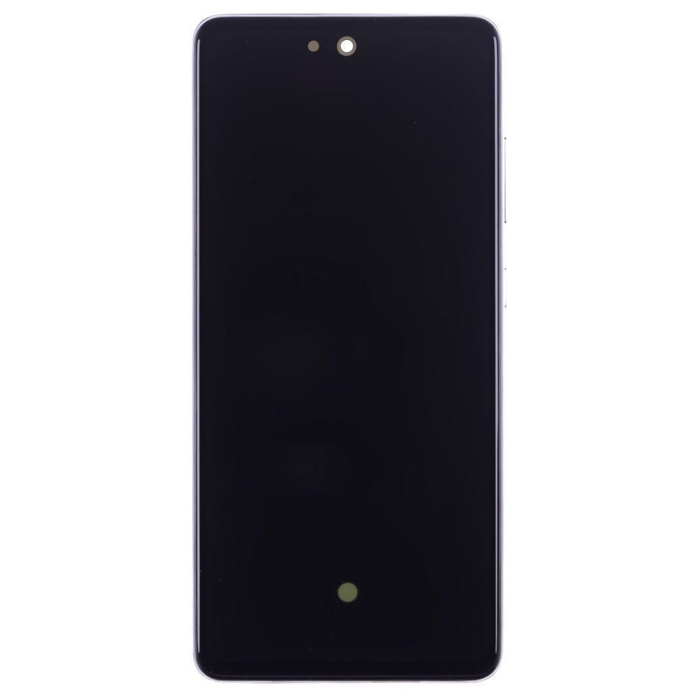 Дисплей для Samsung A525 Galaxy A52 / A526 Galaxy A52 5G / A528 Galaxy A52s + тачскрин (серебристый) (в рамке) (ORIG100) (SP)