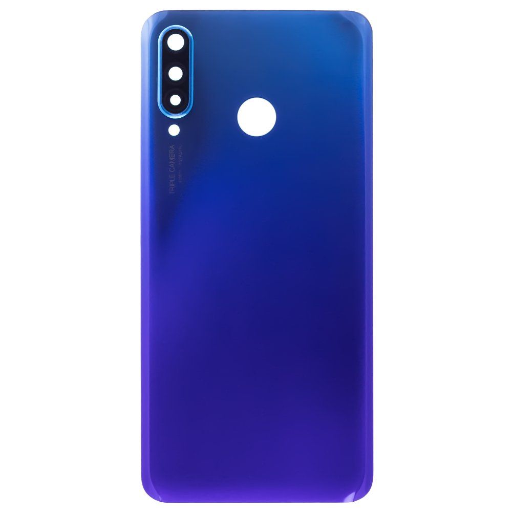 Задняя крышка для Huawei P30 Lite / Nova 4e (MAR-LX1M/MAR-AL00) (48MP) (синий-сумеречный) (в сборе со стеклом камеры)