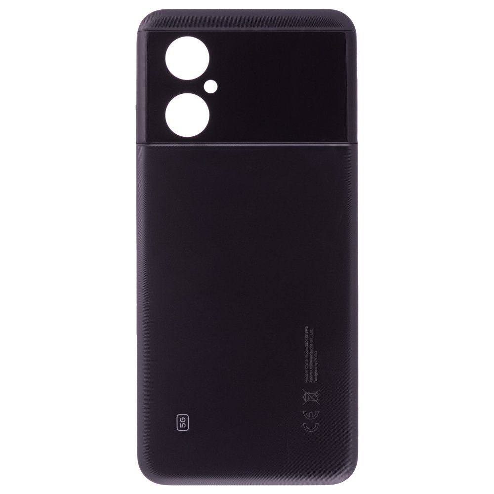 Задняя крышка для Xiaomi Poco M4 5G (22041219PG) (черный)