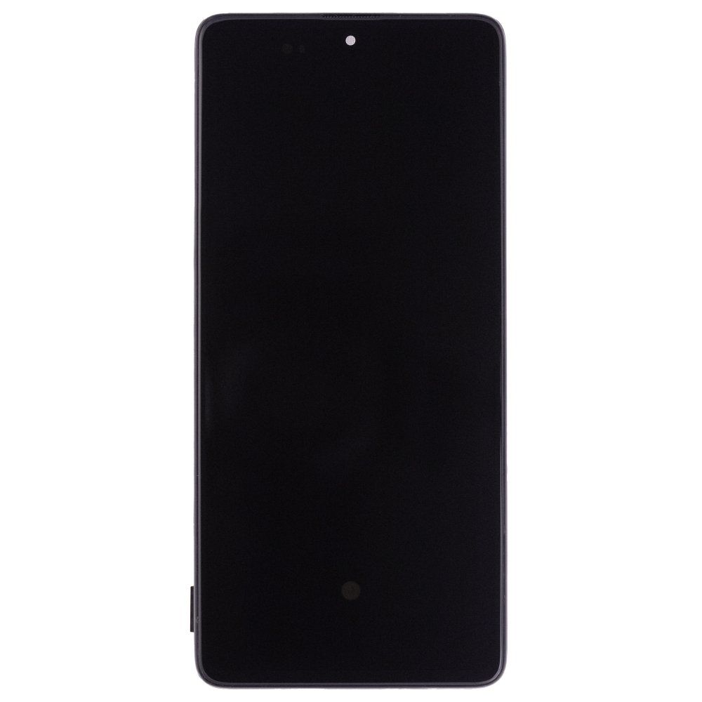 Дисплей для Samsung A715 Galaxy A71 + тачскрин (черный) (в рамке) (OLED) (Full Size)