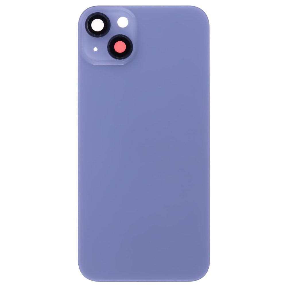 Задняя крышка для Apple iPhone 14 Plus (голубой) (в сборе со стеклом камеры) (Premium)