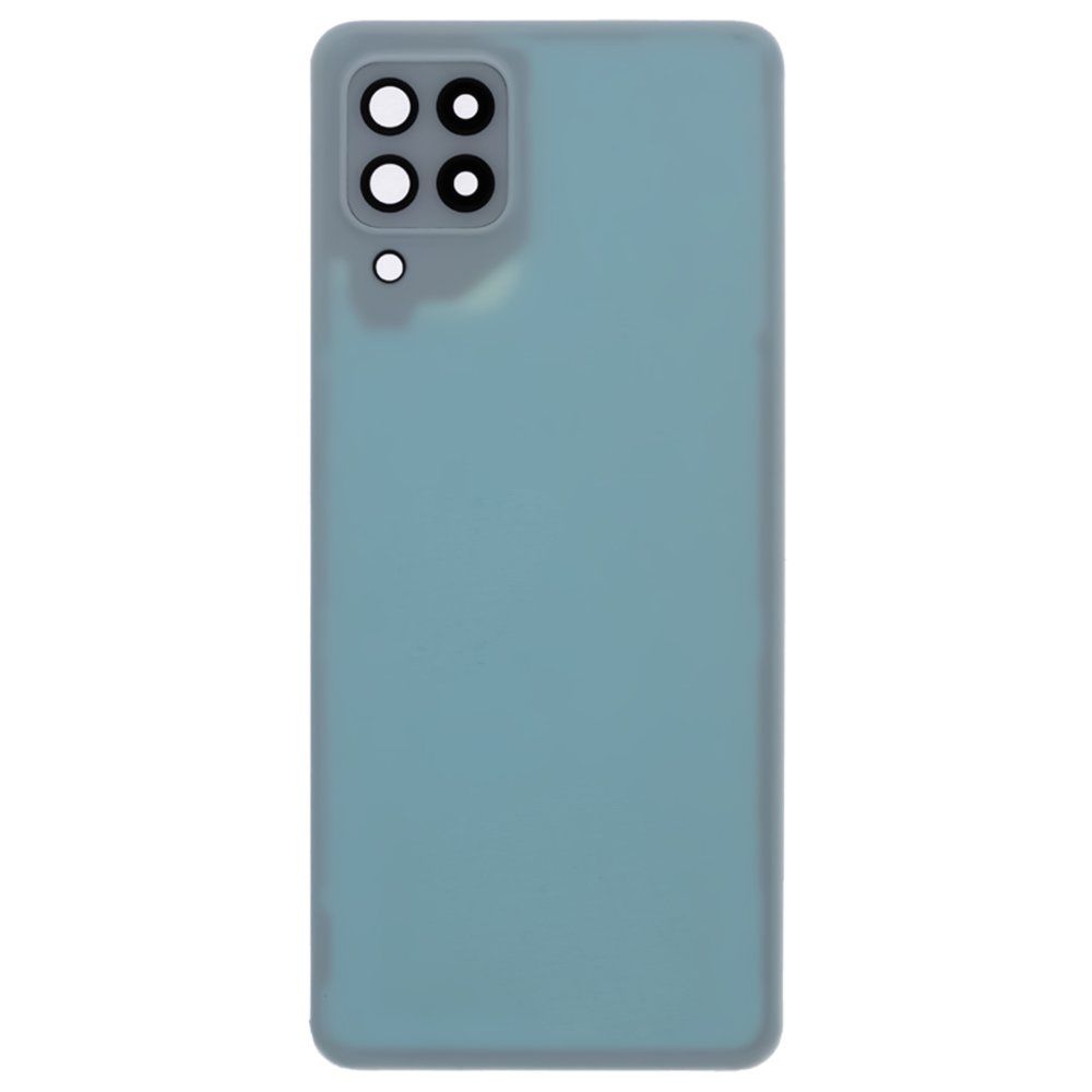 Задняя крышка для Samsung A225 Galaxy A22 (мятный) (в сборе со стеклом камеры)