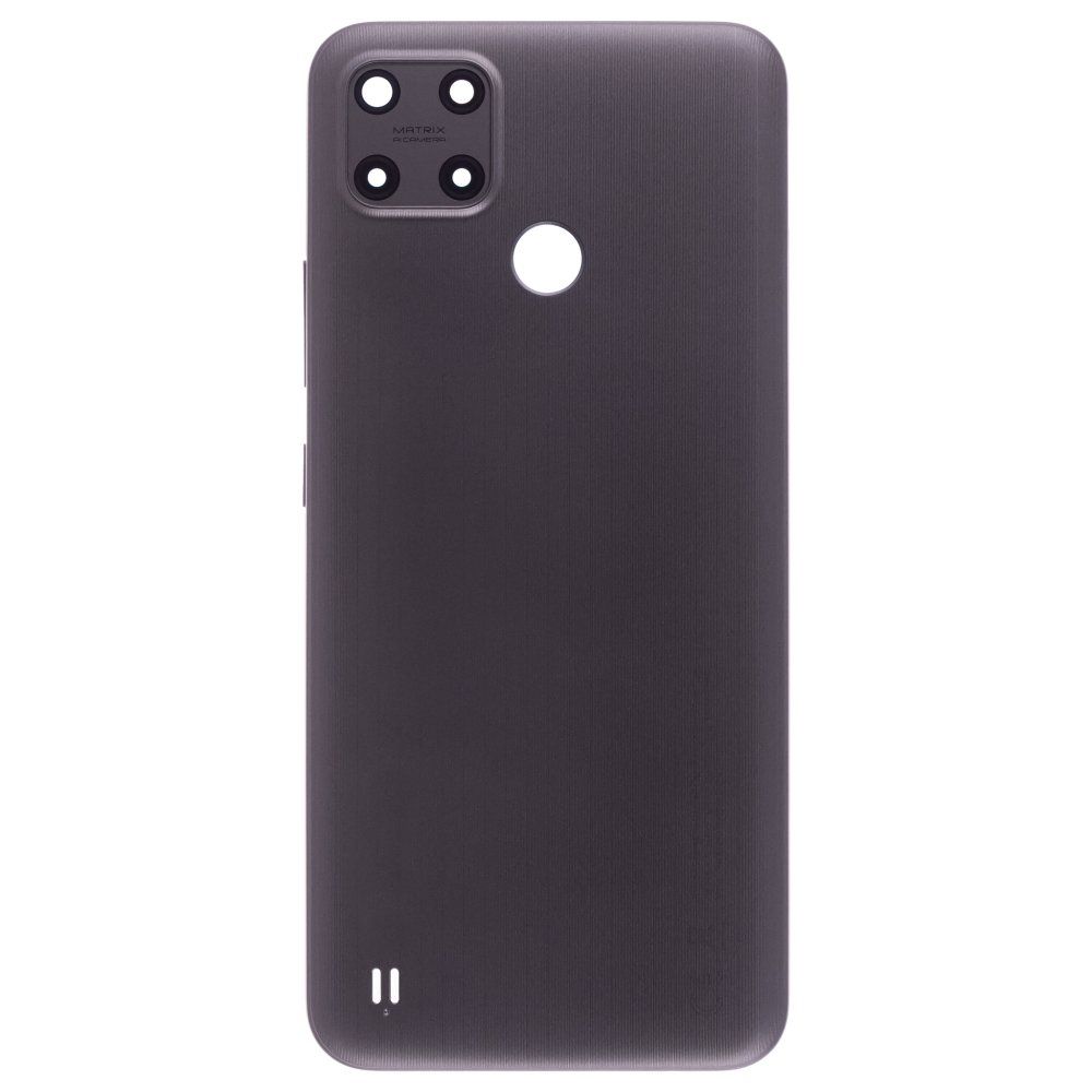 Задняя крышка для Realme C25Y (RMX3269) (серый) (в сборе со стеклом камеры)