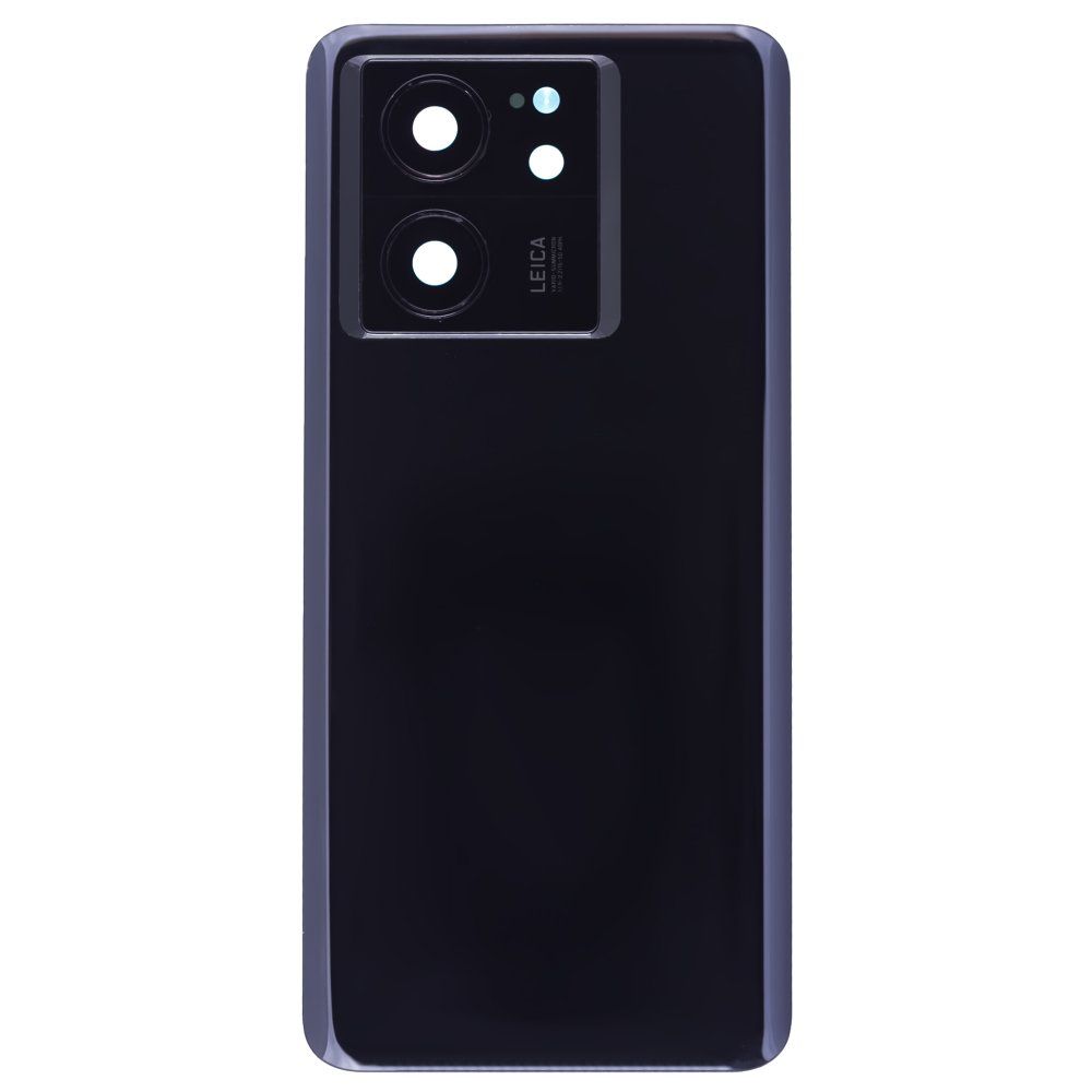 Задняя крышка для Xiaomi 13T (2306EPN60G) / 13T Pro (23078PND5G) (черный) (в сборе со стеклом камеры)