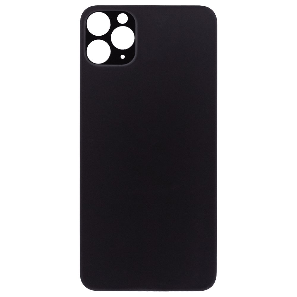 Задняя крышка для Apple iPhone 11 Pro Max (серый) (с широким отверстием) (Premium)