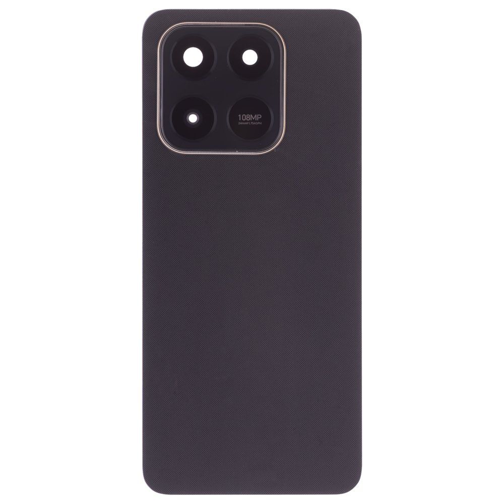 Задняя крышка для Huawei Honor X7d 4G (LGN-LX1) (черный) (в сборе со стеклом камеры)