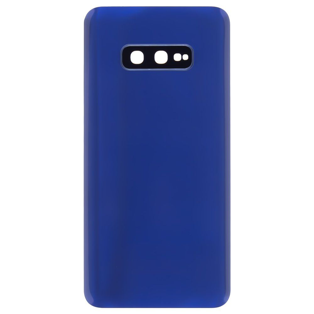 Задняя крышка для Samsung G970 Galaxy S10e (синий) (в сборе со стеклом камеры)