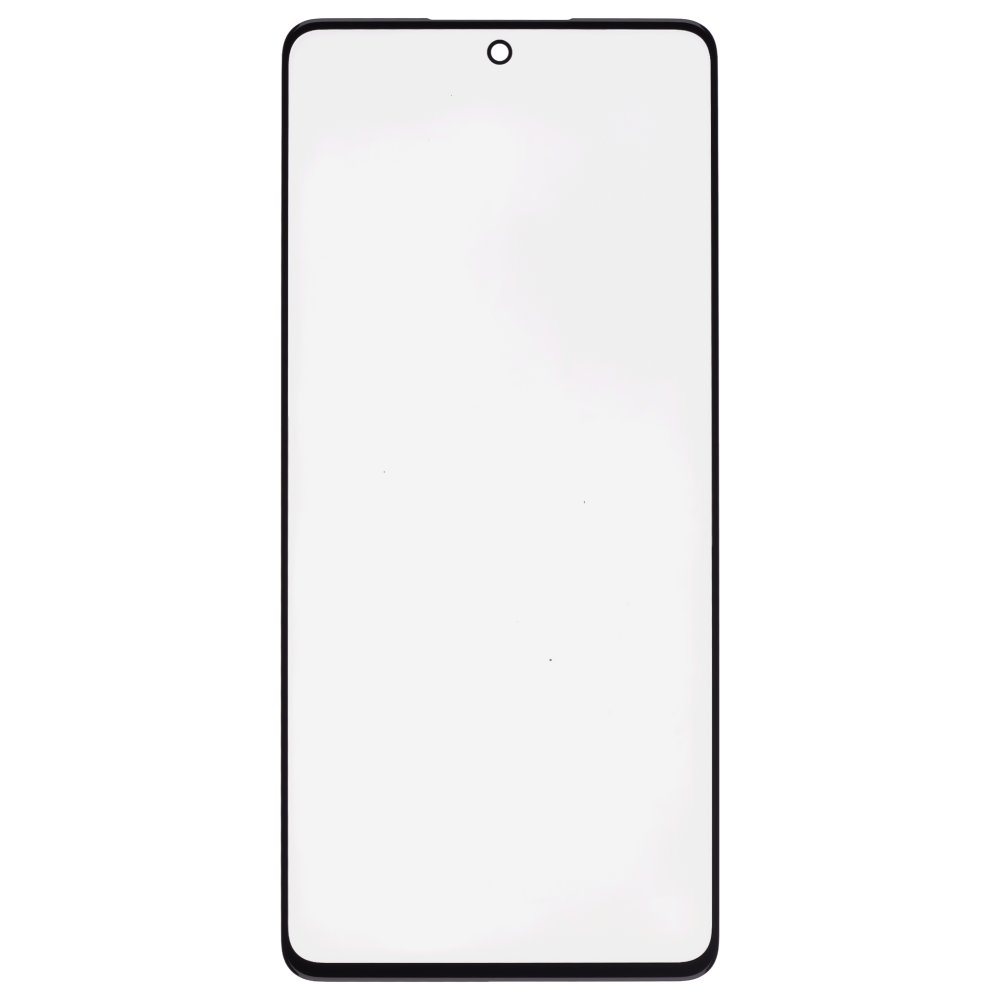 Стекло модуля для Samsung A725 Galaxy A72 + OCA (черный)