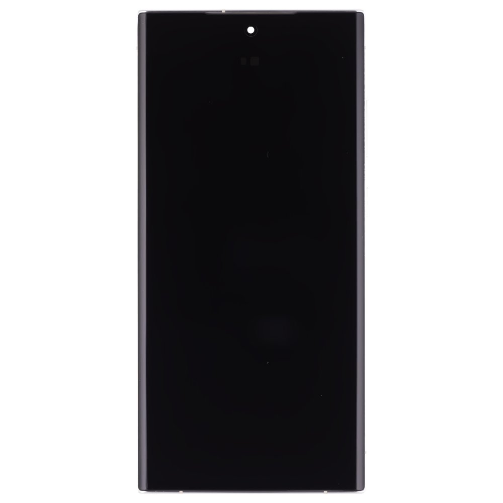 Дисплей для Samsung S918 Galaxy S23 Ultra + тачскрин (серебристый) (в рамке) (OLED) (Full Size)