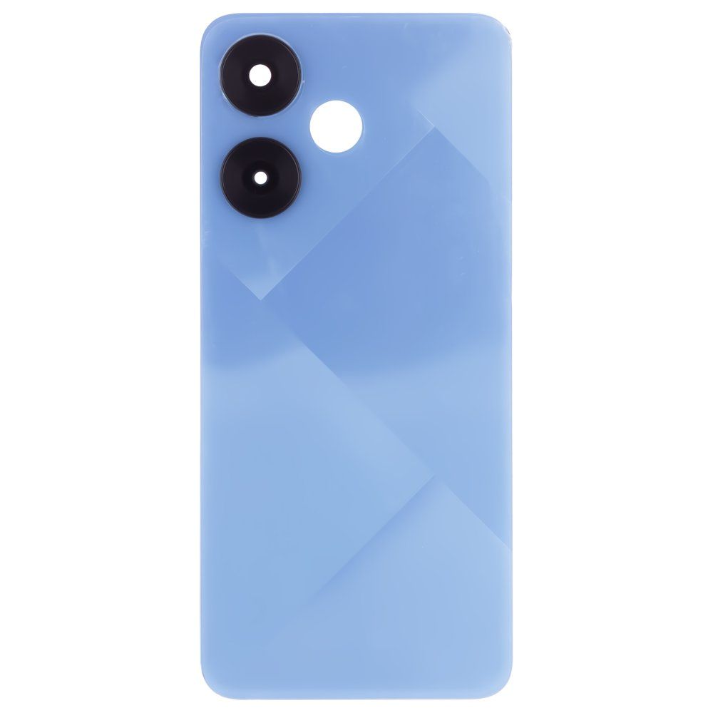 Задняя крышка для Infinix Hot 30i (X669) (голубой) (в сборе со стеклом камеры)