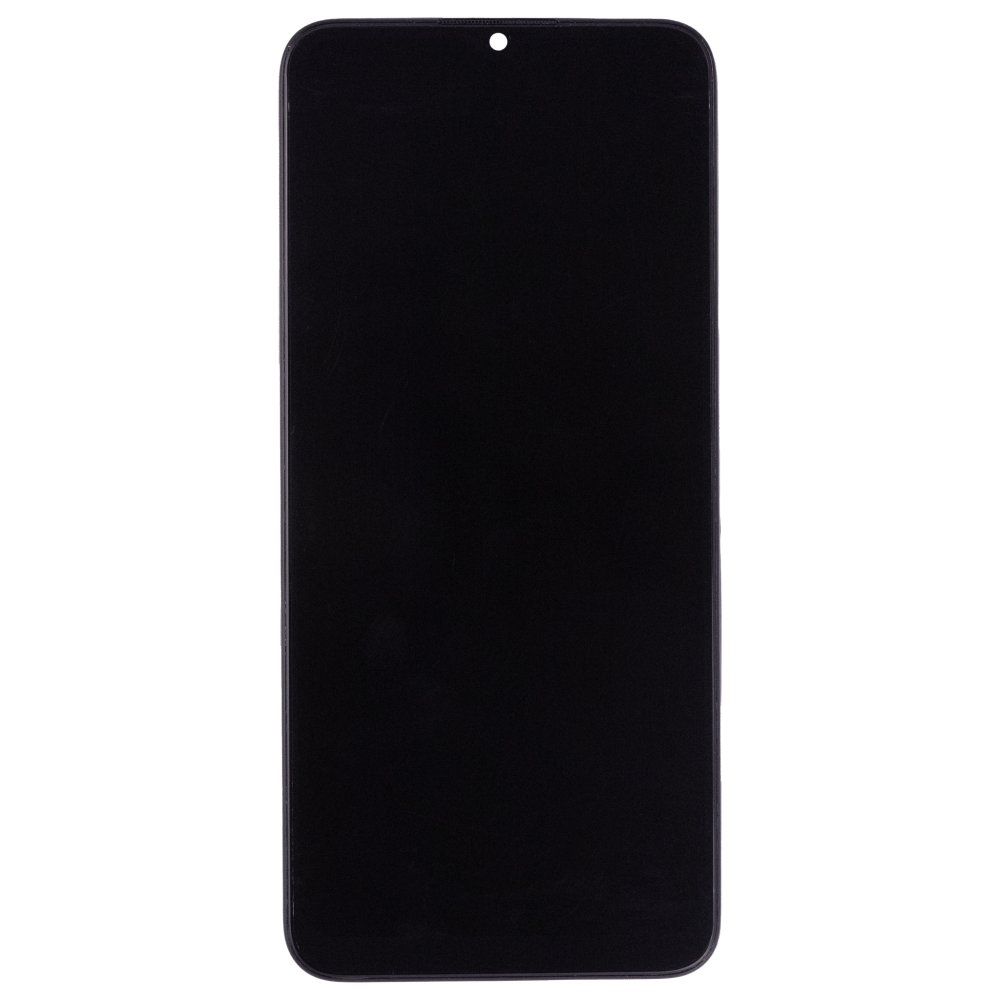 Дисплей для Samsung A035 Galaxy A03 + тачскрин (черный) (в рамке) (Medium)