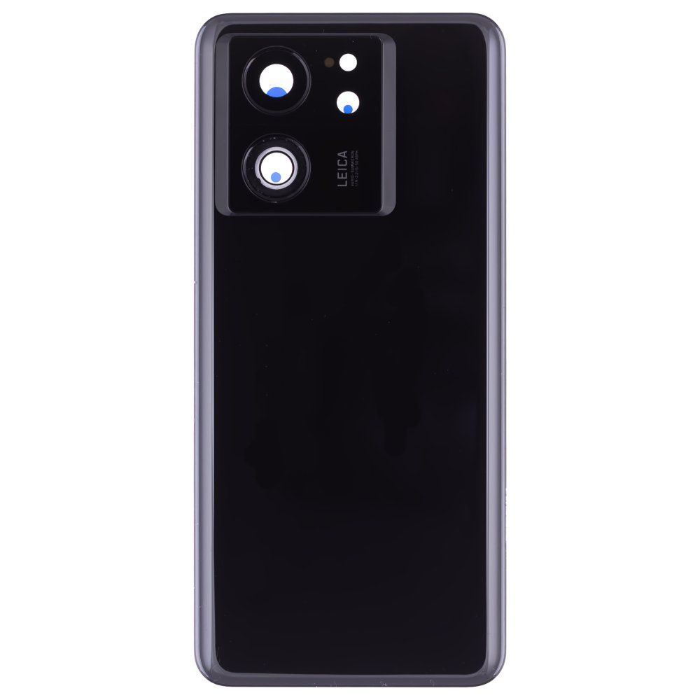 Задняя крышка для Xiaomi 13T (2306EPN60G) (черный) (в сборе со стеклом камеры) (ORIG100)