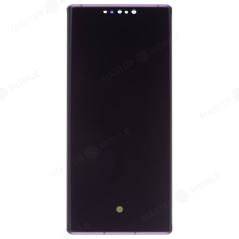 Дисплей для Huawei Mate 30 Pro (LIO-L09) (в сборе с тачскрином) (фиолетовый) (в рамке) (ORIG100) (SP)