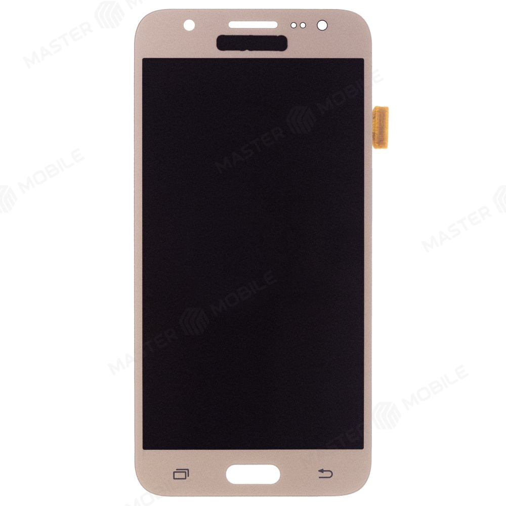 Дисплей для Samsung J500 Galaxy J5 (в сборе с тачскрином) (золотистый) (OLED)