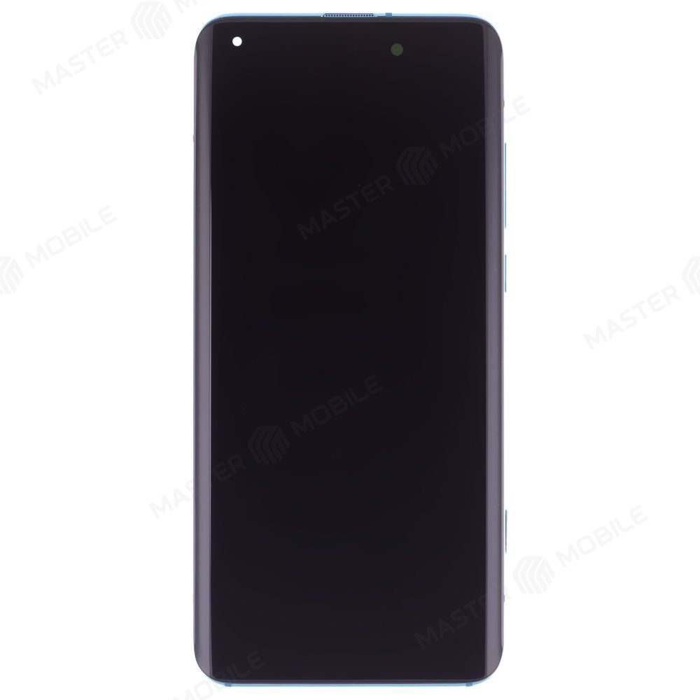 Дисплей для Xiaomi Mi 10 5G (M2001J2G) + тачскрин (зеленый) (в рамке) (ORIG100) (SP) (Rev. C)