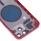 Корпус для Apple iPhone 13 (красный) (Premium) фото №3