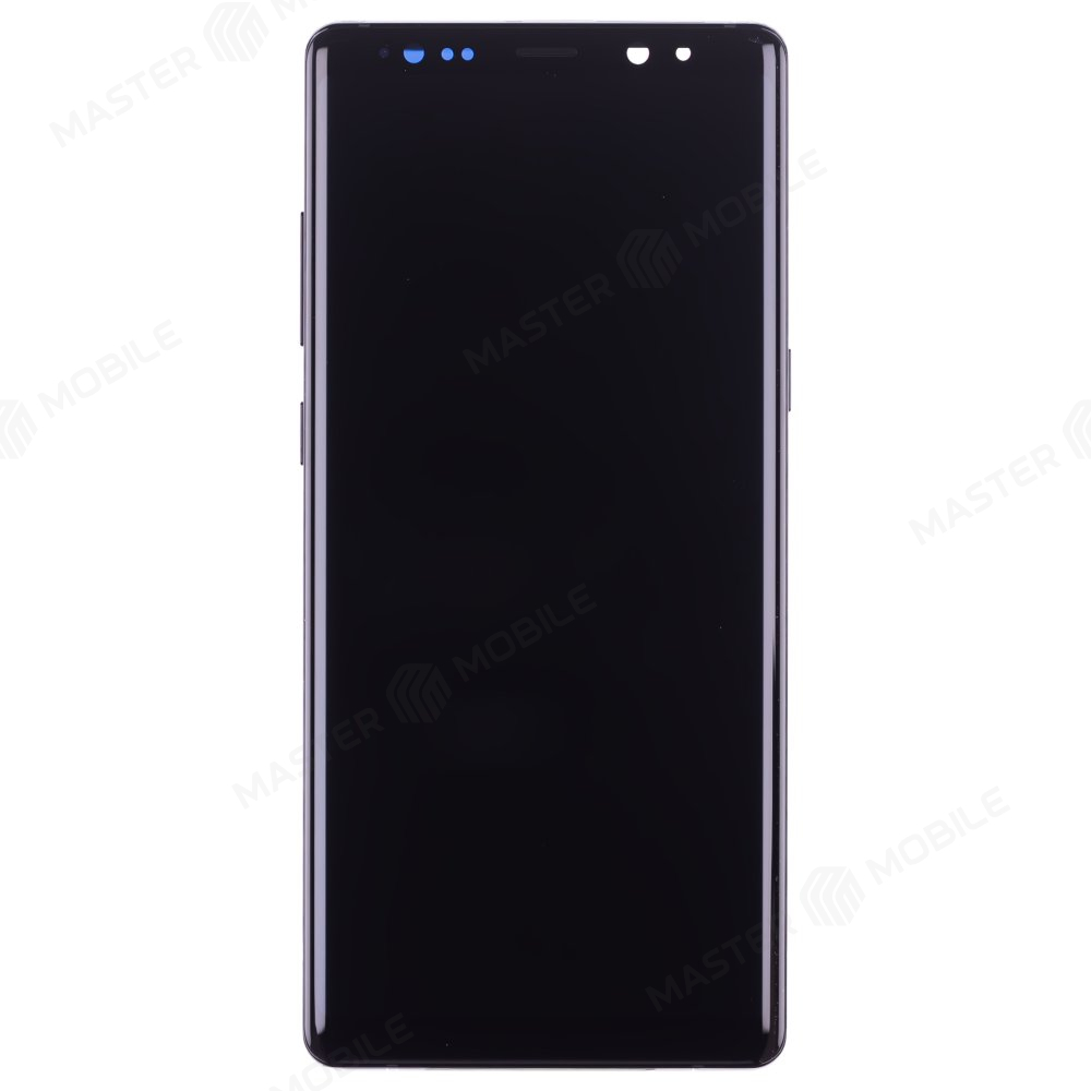 Дисплей для Samsung N950 Galaxy Note 8 + тачскрин (черный) (в рамке) (ORIG100) (возможен дефект ЛКП)