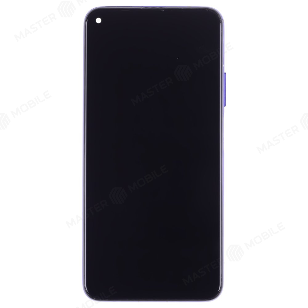 Дисплей для Huawei Honor 20 (YAL-L21) / Nova 5T (YALE-L61A) + тачскрин (синий) (в рамке) (ORIG)