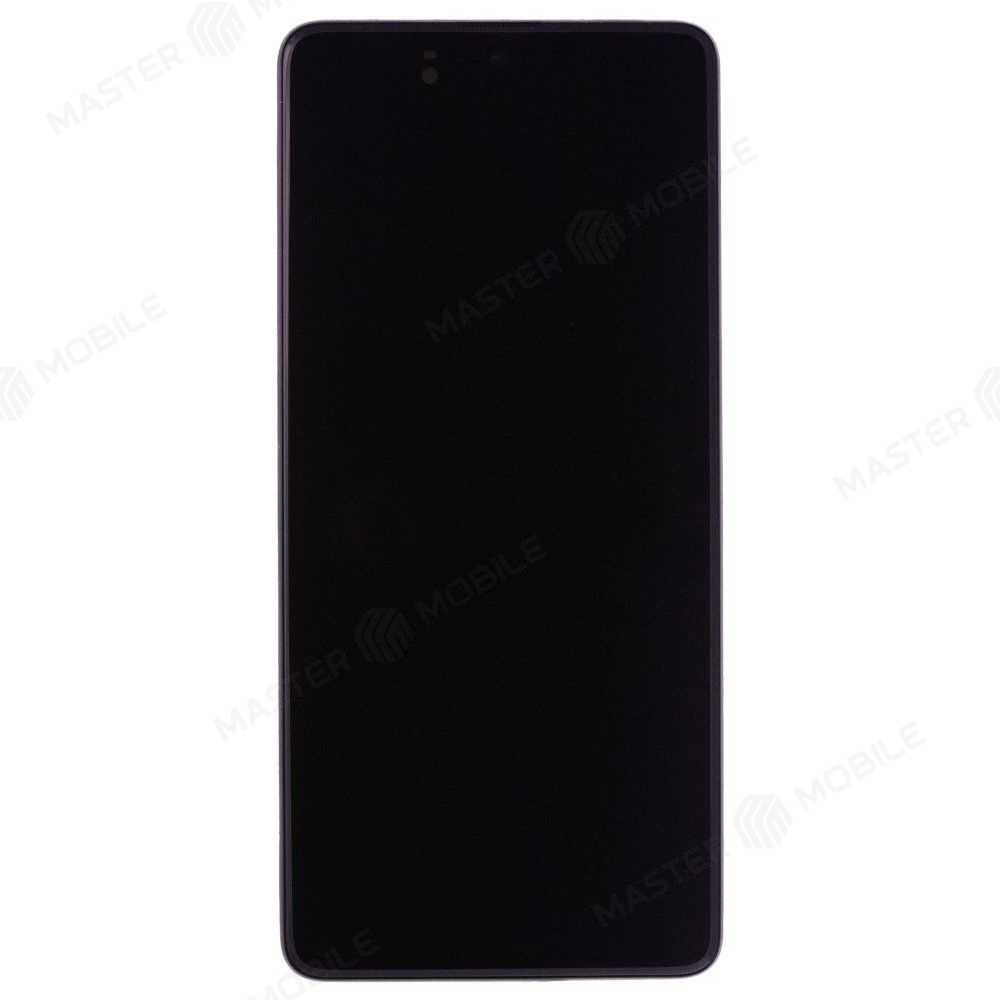 Дисплей для Samsung M515 Galaxy M51 + тачскрин (черный) (в рамке) (ORIG100) (SP)