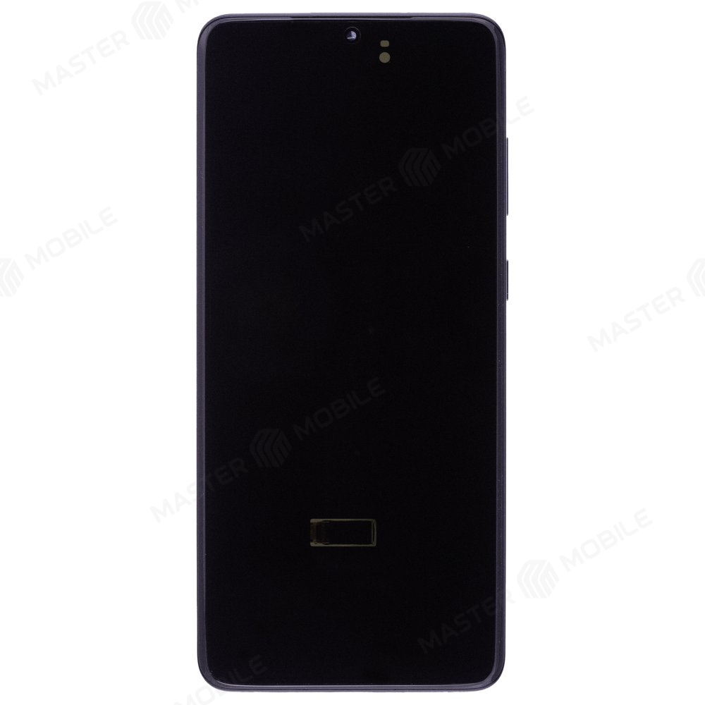 Дисплей для Samsung G985 Galaxy S20+ / G986 Galaxy S20+ 5G + тачскрин (черный) (в рамке) (ORIG100) (возможен дефект ЛКП)