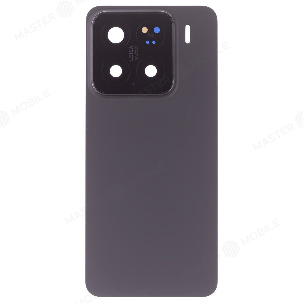 Задняя крышка для Xiaomi 15 (24129PN74G) (черный) (в сборе со стеклом камеры) (ORIG100)