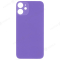 Задняя крышка для Apple iPhone 12 mini (фиолетовый) (с широким отверстием) (Premium) фото №1