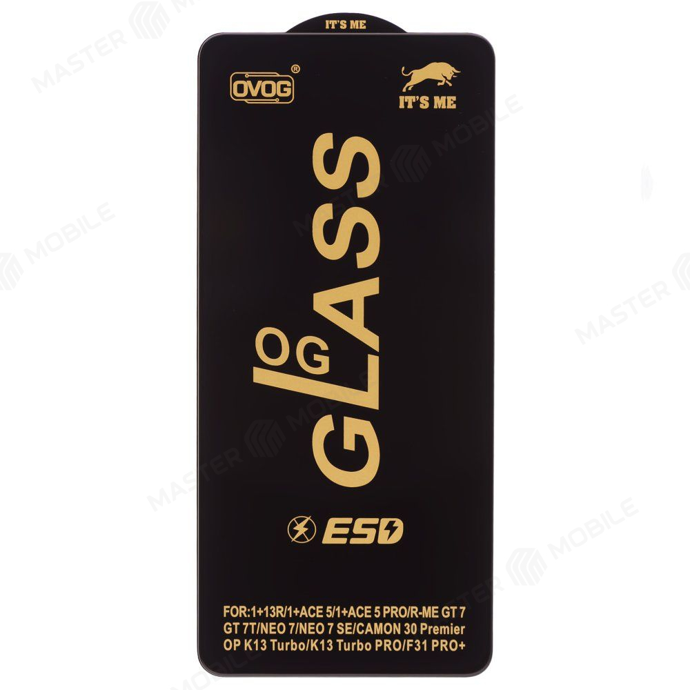 Защитное стекло OG Glass для Realme GT 7 (RMX5061) (черный)