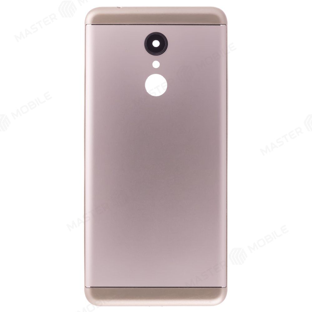 Задняя крышка для Xiaomi Redmi 5 (MDG1) (золотистый) (в сборе со стеклом камеры)