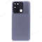 Задняя крышка для Tecno Spark GO 2022 (KG5) (серебристый) (в сборе со стеклом камеры) фото №1