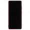 Дисплей для Samsung G780 Galaxy S20 FE (в сборе с тачскрином) (красный) (в рамке) (ORIG100) фото №1