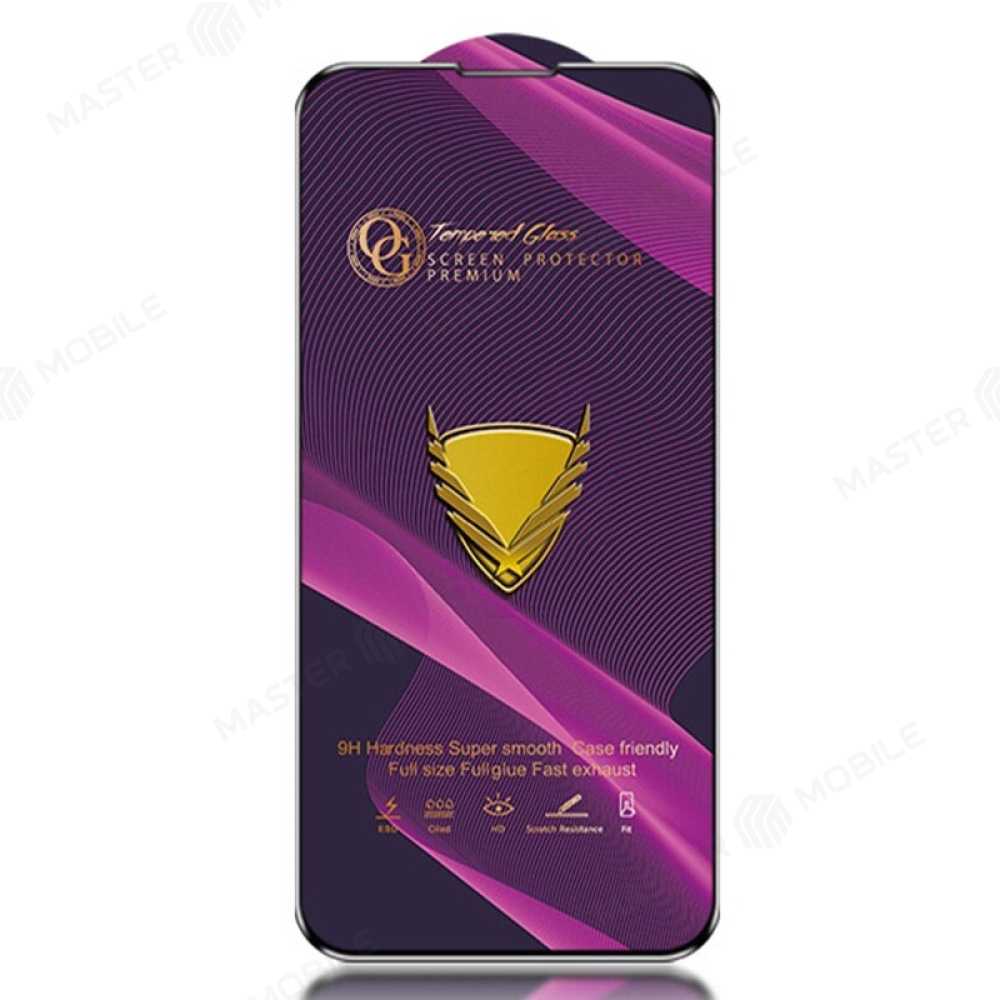 Защитное стекло OG Glass (3 в 1) для Xiaomi Redmi 8 (M1908C3IG) / Redmi 8A (M1908C3KG) (черный)
