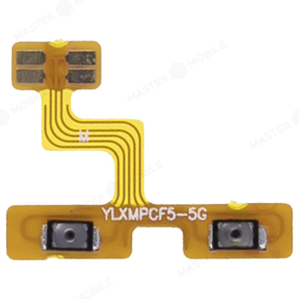 Шлейф для Xiaomi Poco F5 (23049PCD8G) / Redmi Note 12 Turbo (23049RAD8C) с комп. (на кнопки громкости)